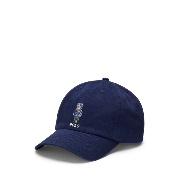 Newport Navy Polo Bear Cotton Twill Ball Cap Boys 8-20 1