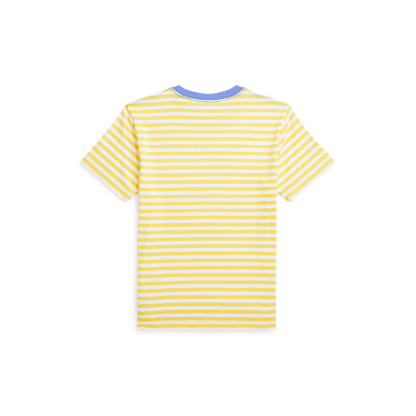 Polo Ralph Lauren ストライプ コットンジャージー Tシャツ ストライプド コットン ジャージー Tシャツ
