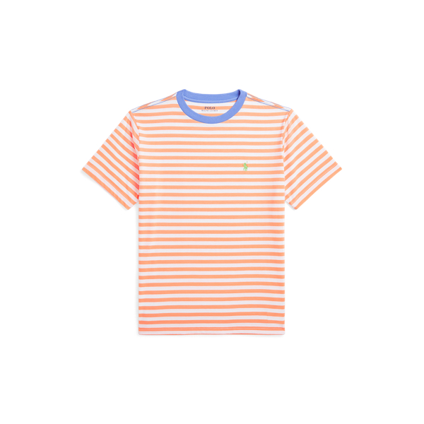 ◆【POLO】ストライプジャージーTシャツ◆ ストライプド ロゴ ジャージー Tシャツ | ラルフ ローレン公式