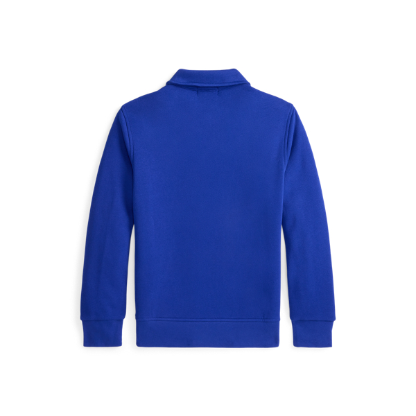 Fleece Collared Sweatshirt