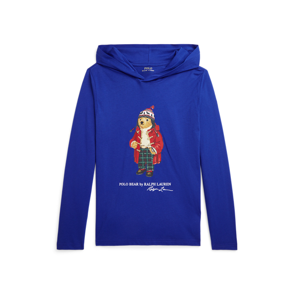 Boys polo bear hoodie online