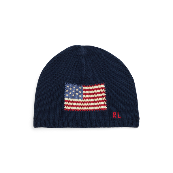 Hunter Navy Flag Cotton Hat Boys/Girls 1