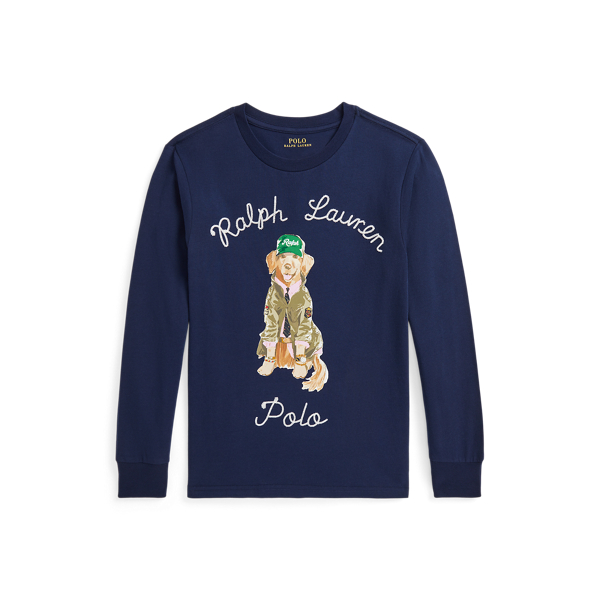 Teddy bear hoodie ralph lauren sale