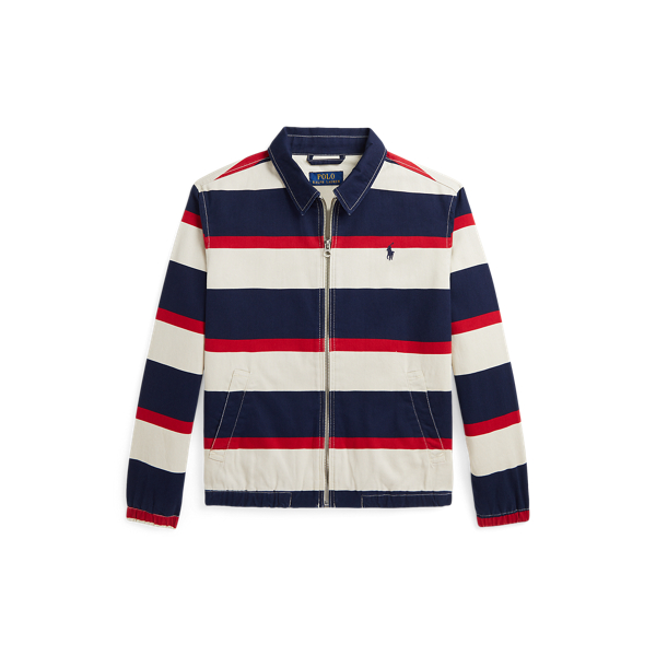 The Bayport Striped Cotton Jacket Boys 6-14 Years 1