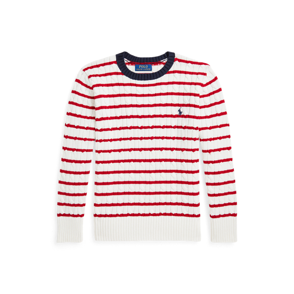 Embroidered Cotton Cricket Sweater