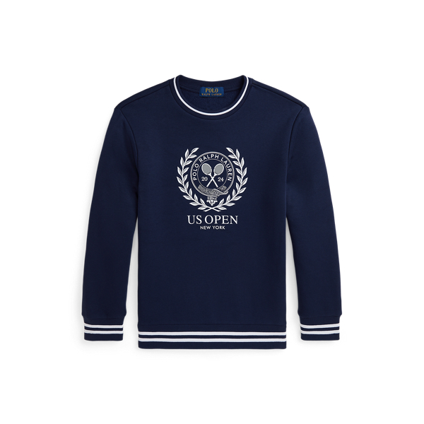 Refined Navy US Open Print Fleece Sweatshirt Boys 8-20 for fall 1