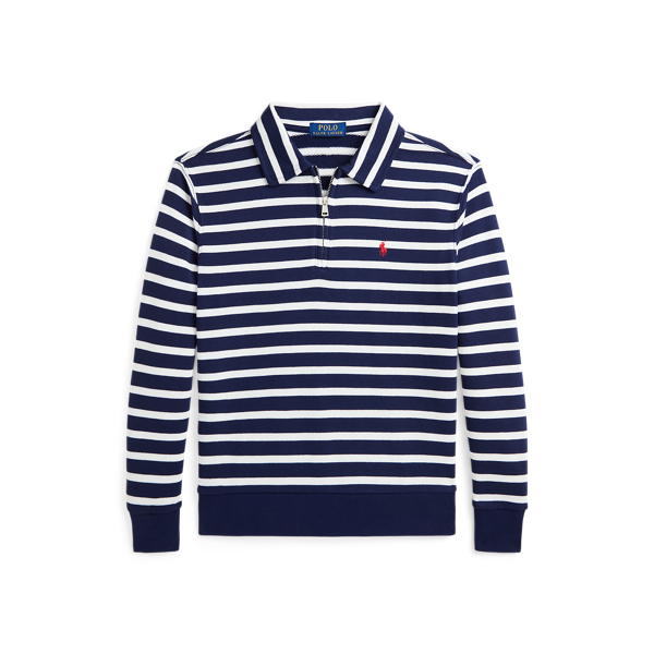 Striped French Terry Sweatshirt Boys 6-14 Years 1