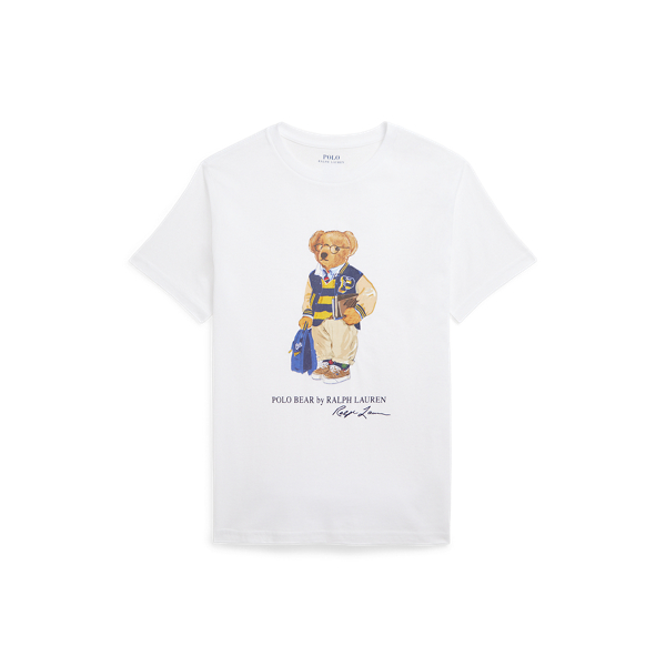 Polo Bear Cotton Jersey Tee