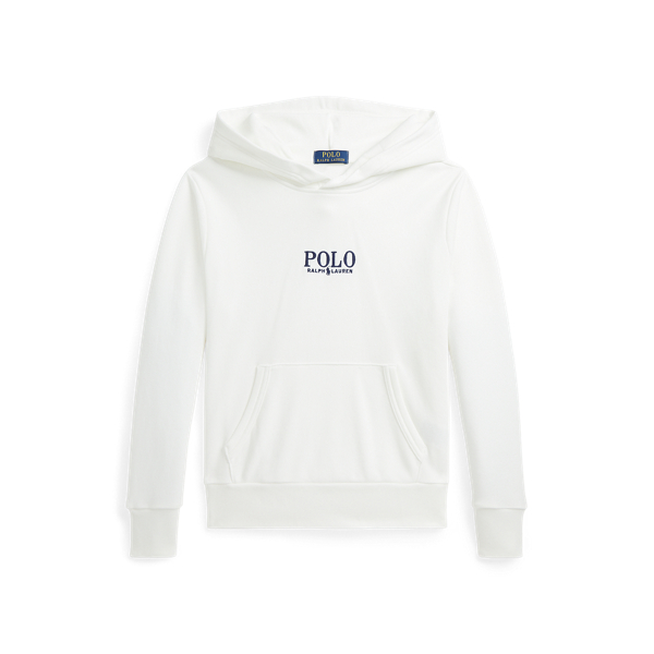 Sweat à capuche et logo molleton éponge