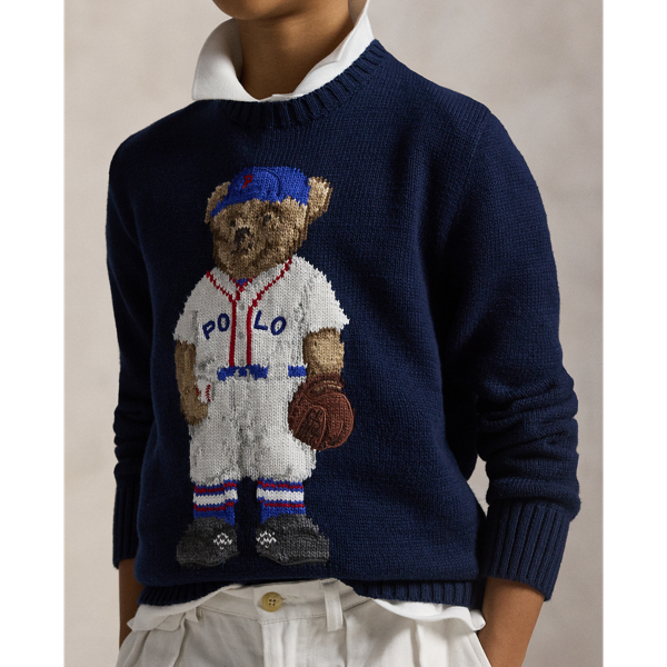 Polo Bear Cotton Sweater