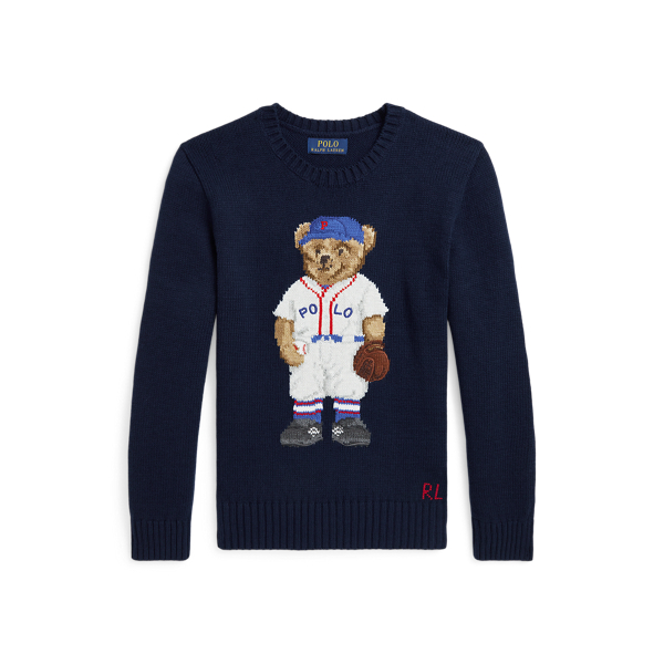 Polo Bear Cotton Sweater