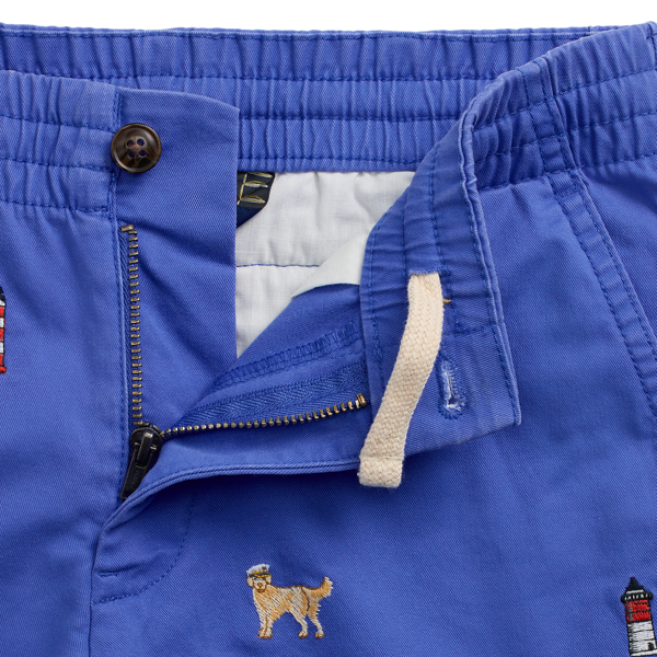 Polo Prepster Embroidered Chino Short