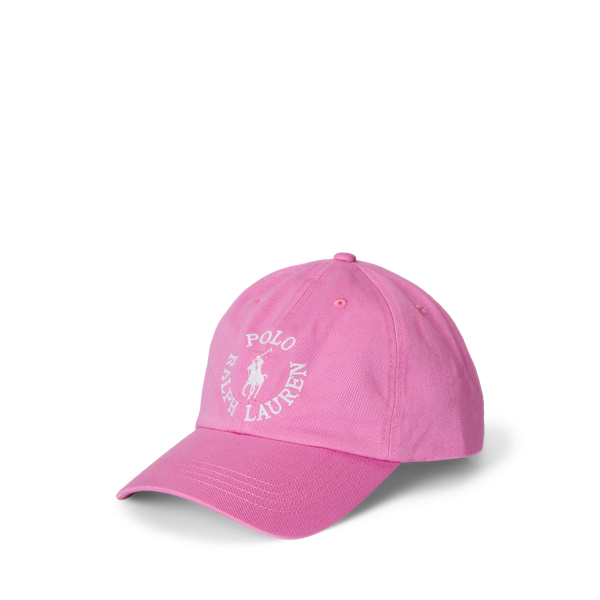 Casquette à logo en sergé de coton
