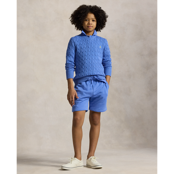 【POLO RALPH LAUREN】テリーカラーシャツ＆ショートパンツ フレンチ テリー ドローストリング ショートパンツ | ラルフ