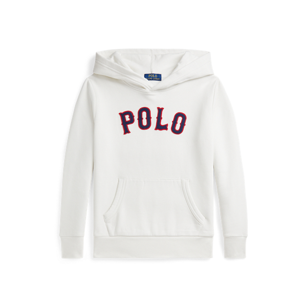 Logo Color-Blocked Fleece Hoodie