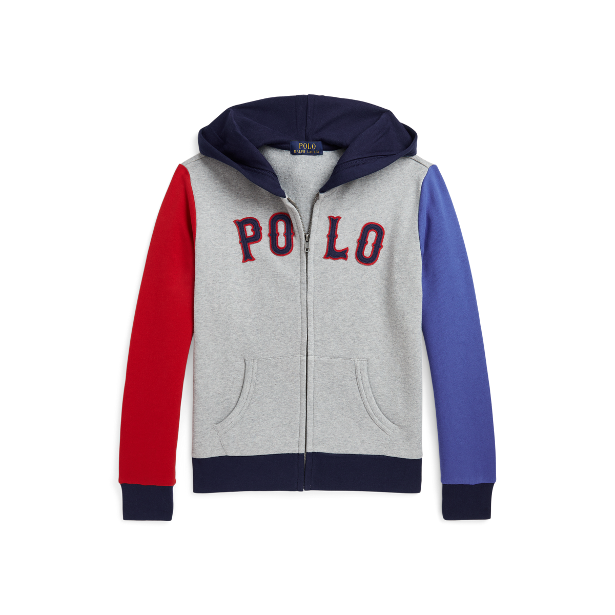 コットン フリース フルジップ フーディ （パーカー）｜POLO