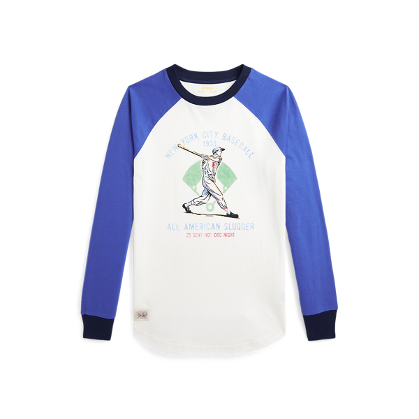 ベースボールプリント コットン ジャージー Tシャツ | ラルフ