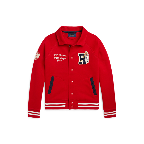 Fleece Letterman Jacket