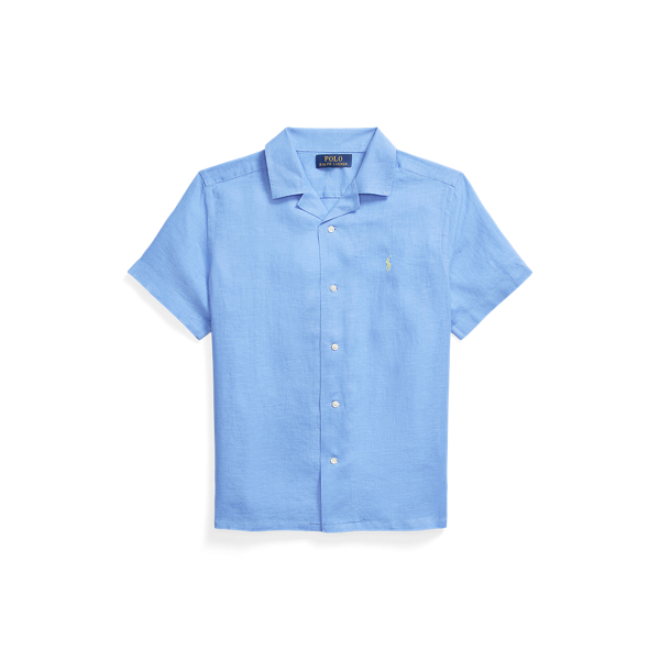 Linen Camp Shirt Boys 6-14 Years 1