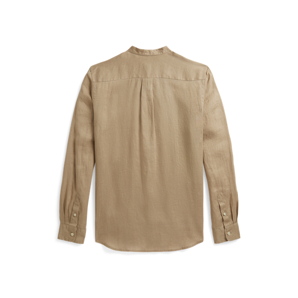 Camisa de linho Boys 6-14 Years em Surrey Tan 2