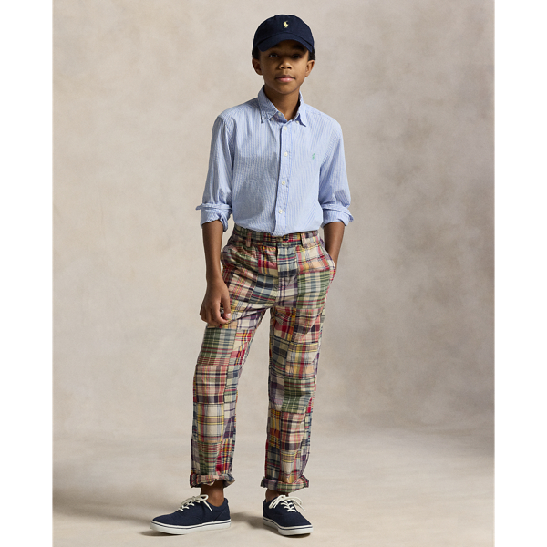 90s Polo Ralph Lauren シアサッカー スラックス ストライプ
