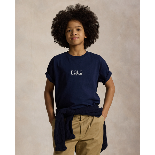 ロゴ ヘビーウェイト コットン ジャージー Tシャツ | ラルフ