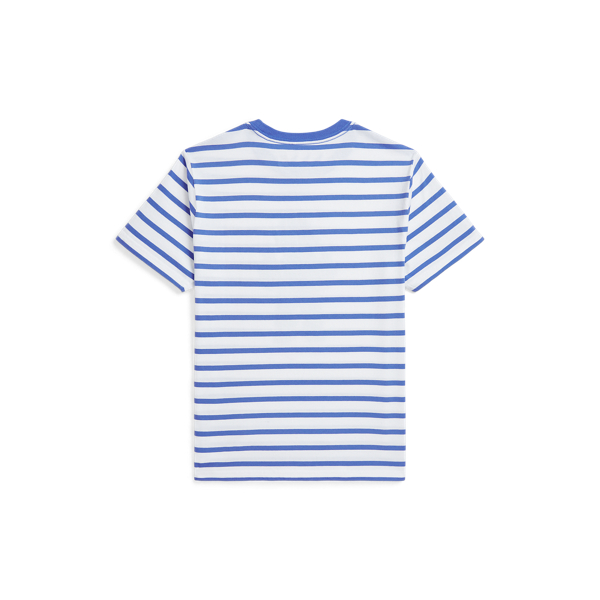 Polo ベア ストライプド コットン ジャージー Tシャツ | ラルフ