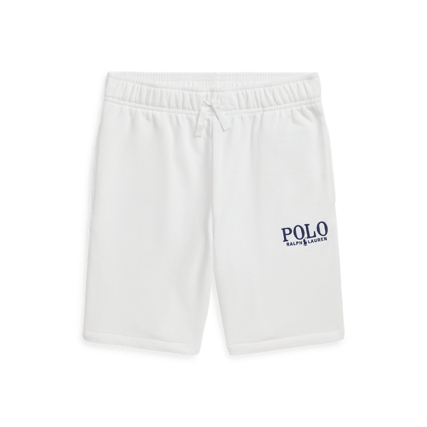 Paper White Short à logo en coton éponge Boys 6-14 Years 1
