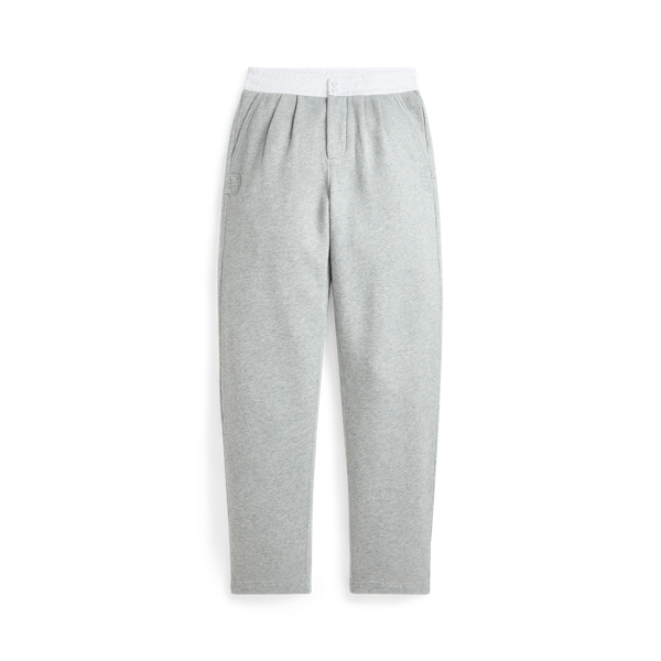 Rugby-Inspired Fleece Sweatpant