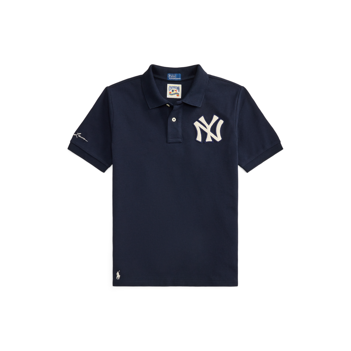 【高知インター店】 Polo Ralph ローレン ラルフ | ポロシャツ ヤンキース Lauren トップス