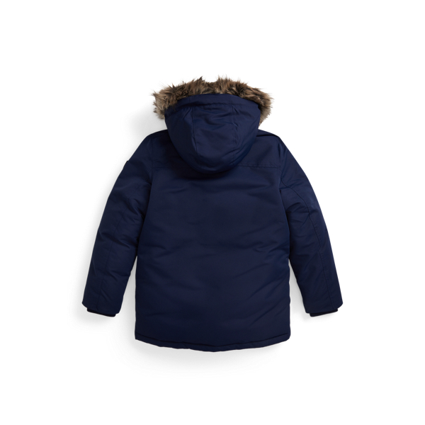 Faux-Fur-Trim Down Parka