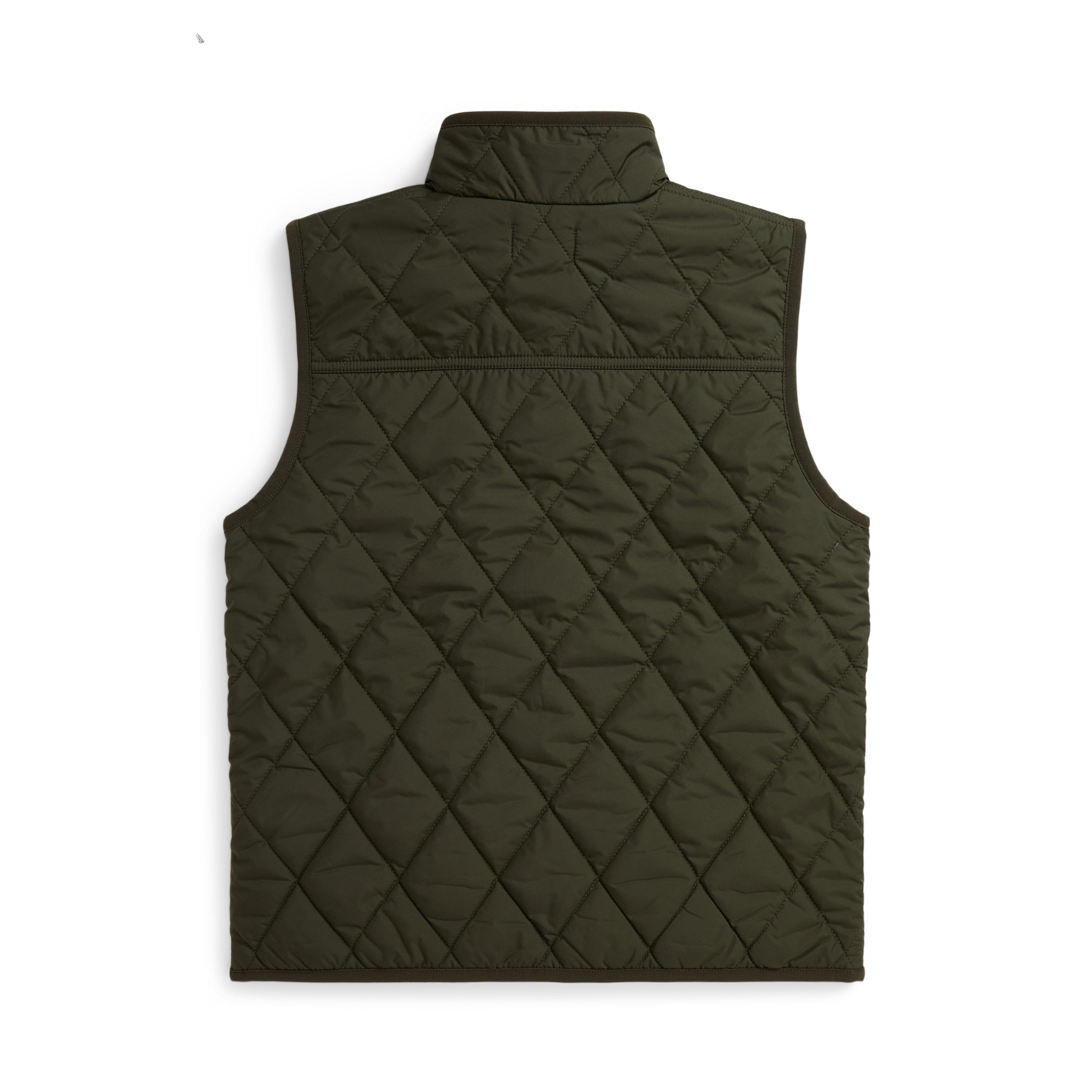 Детский жилет Ralph Lauren Fleece-Lined Quilted, цвет: Оливковый — фото 1