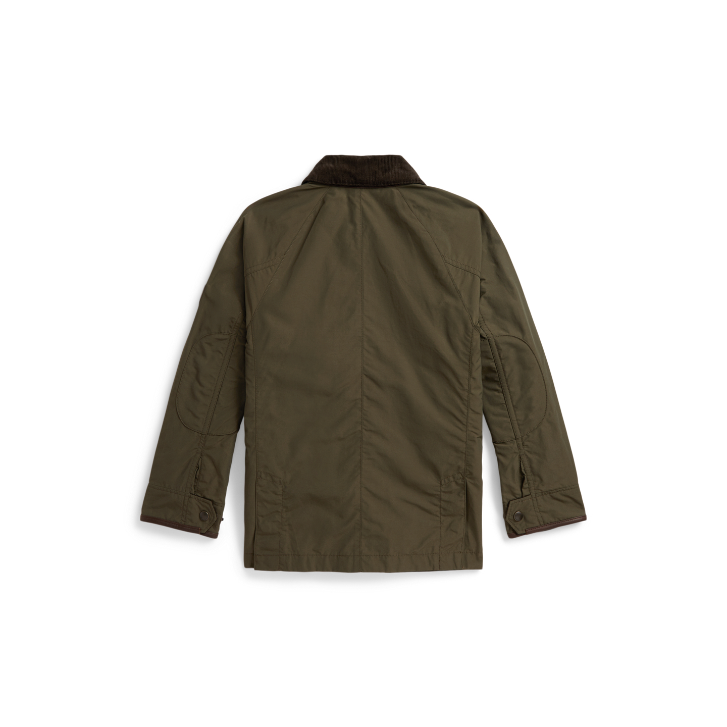 Детская куртка Ralph Lauren Cotton-Blend Field, цвет: Оливковый — фото 1