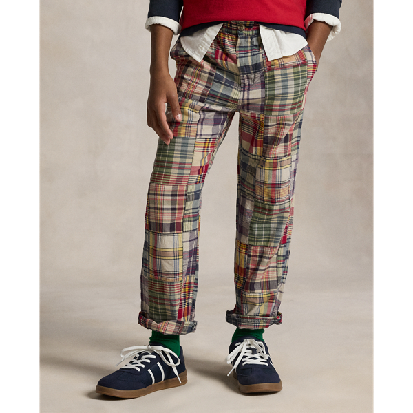 パンツ 90s Ralph Lauren Cotton Madras Patchwork Patchwork Cotton Madras Pant
