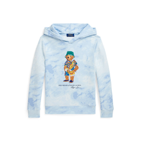 Scottsdale Blue Sweat à capuche Polo Bear coton éponge Boys 6-14 Years 1