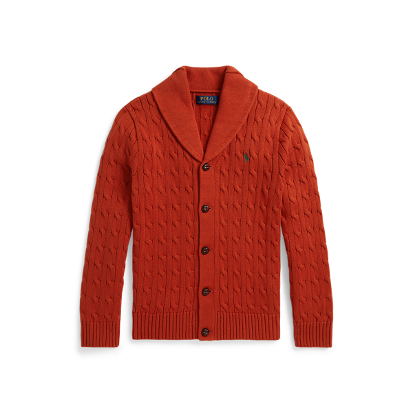 カーディガン polo ralphlauren POLO RALPH LAUREN Knitted cotton zip-up cardigan | NET-A-PORTER