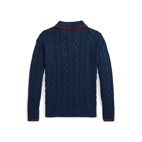 トップス H COTTON NYLON CORD POLO COLLAER KNIT トップス COTTON NYLON CORD POLO COLLAER KNIT Polo Ralph