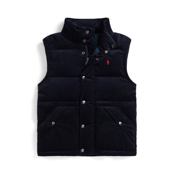 Convertible Corduroy Down Jacket