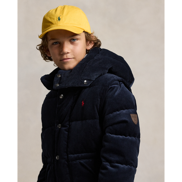 Convertible Corduroy Down Jacket