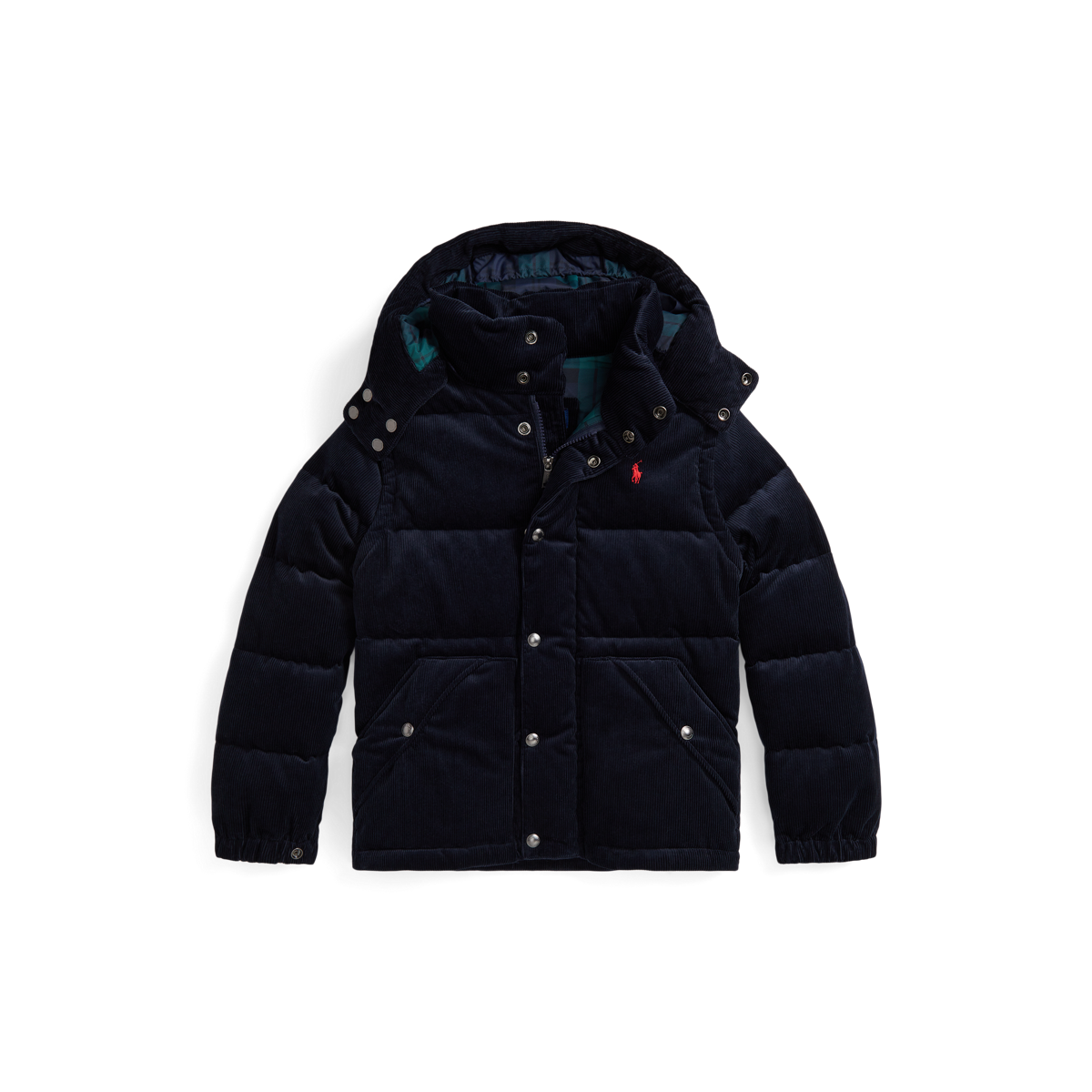 Convertible Corduroy Down Jacket