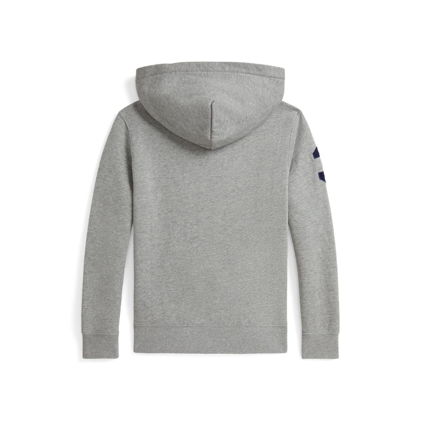 Детское худи Ralph Lauren Big Pony Fleece, цвет: Меланжевый — фото 1