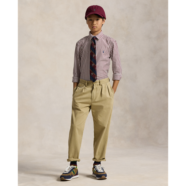 Striped Cotton Poplin Shirt