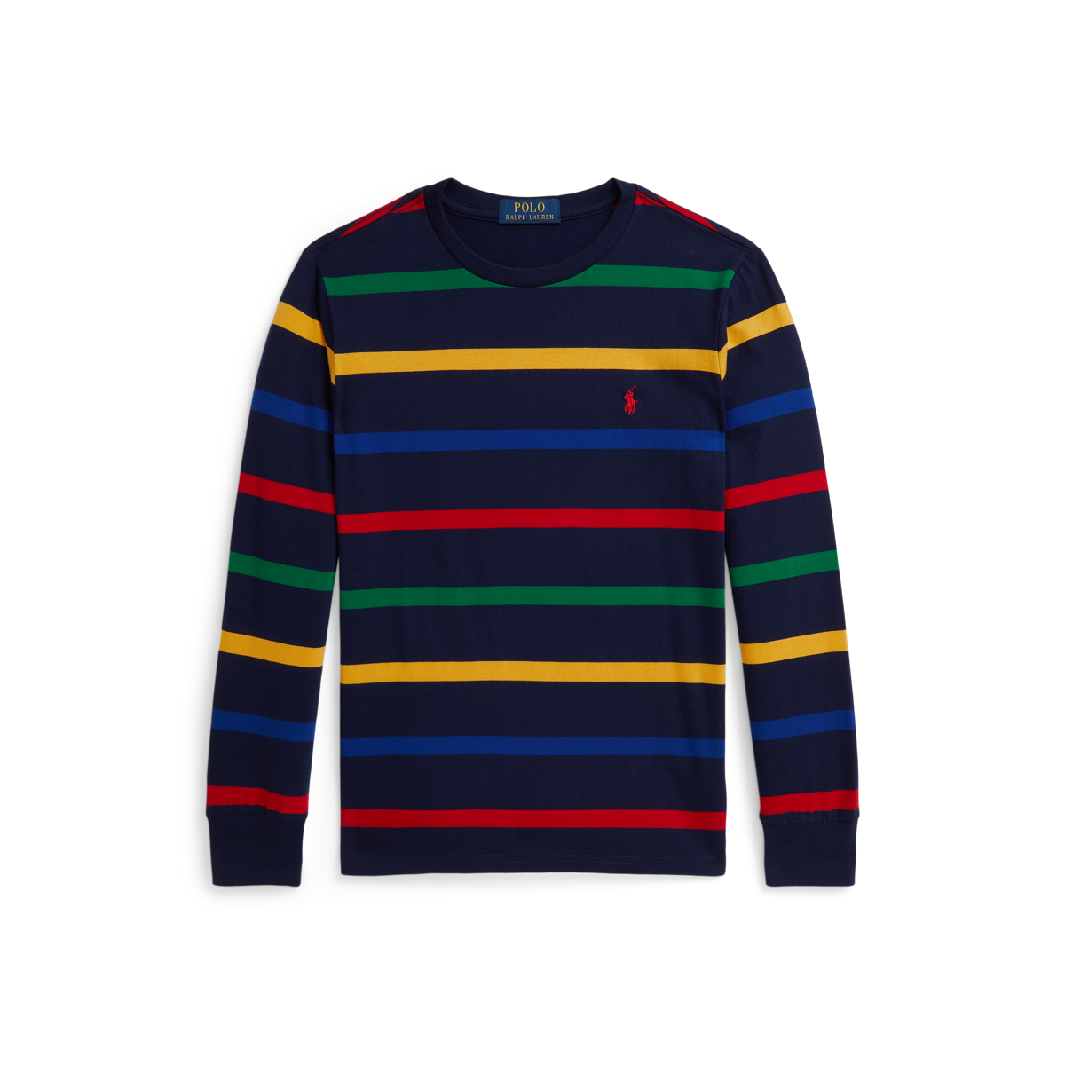 POLO RALPH LAUREN◆長袖シャツ/4/コットン/BLK/ストライプ ストライプド コットン シャツ（シャツ/ブラウス）｜POLO RALPH