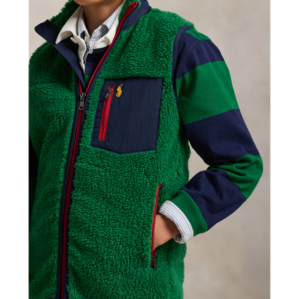 Teddy Fleece Hybrid Vest