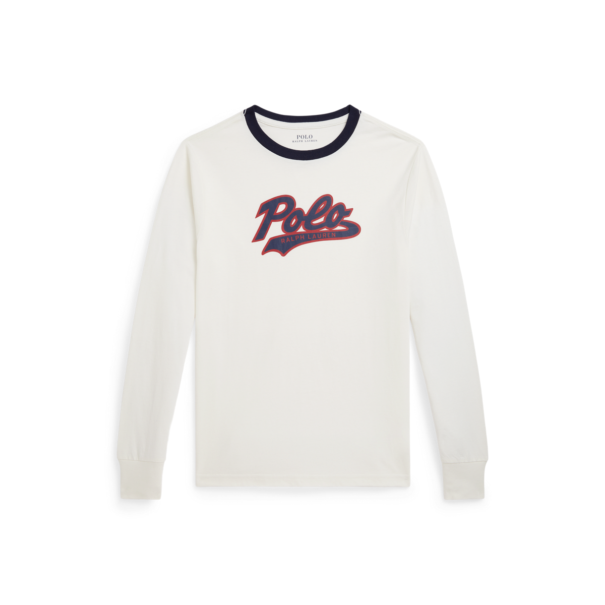 Ralph Lauren ポニー ロゴ 長袖 コットン Tシャツ Jersey Long ポロラルフローレン] スモールポニーロゴ コットンT 4色展開