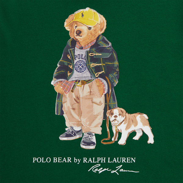 Polo Bear Cotton Hooded Tee