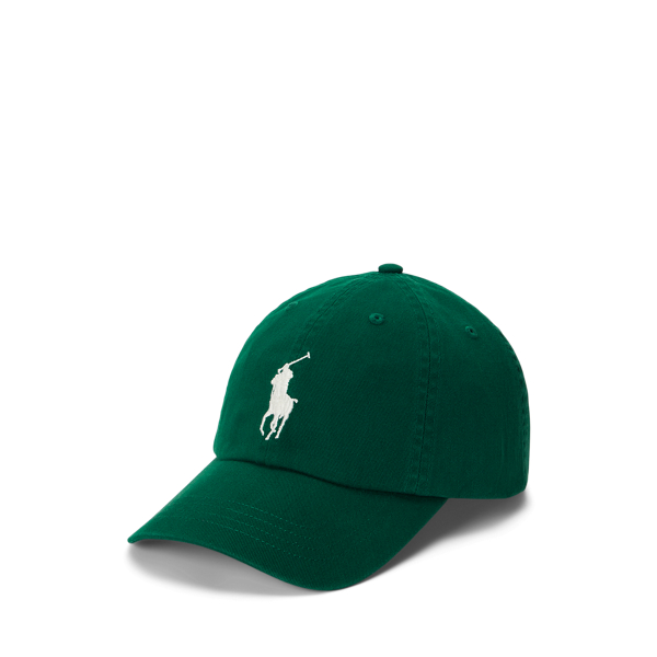 Hunter Green Big Pony Cotton Twill Ball Cap Boys 1