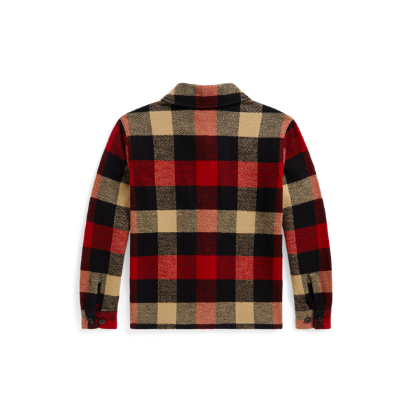 Checked Cotton Flannel Shirt