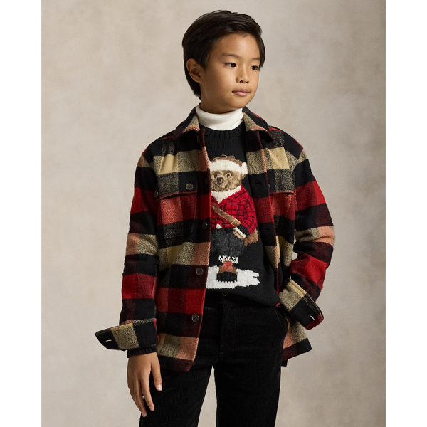 Checked Cotton Flannel Shirt