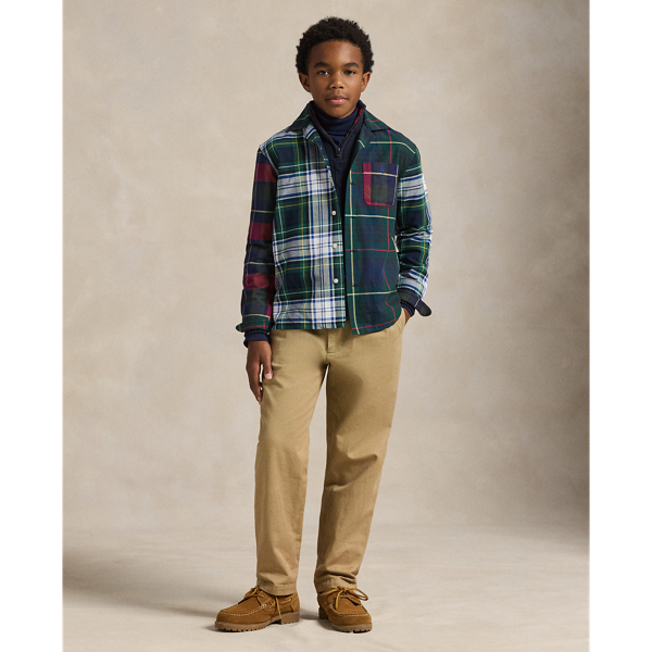 Plaid Cotton Oxford Fun Shirt